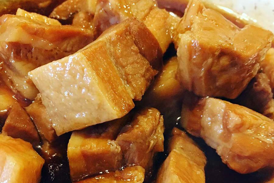 里芋とオクラの豚ミンチあんかけ